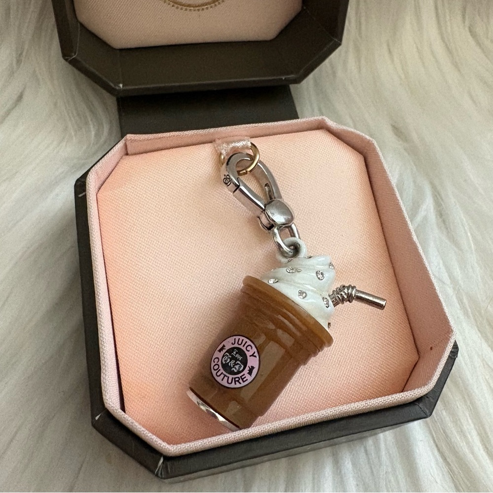 Authentic Juicy Couture Iced Coffee Frappe Drink Charm